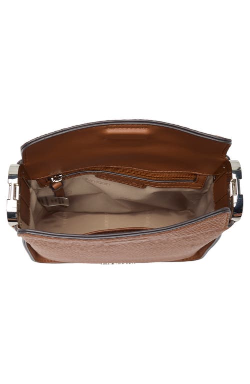 Calvin Klein Fay North/south Crossbody Bag In Caramel
