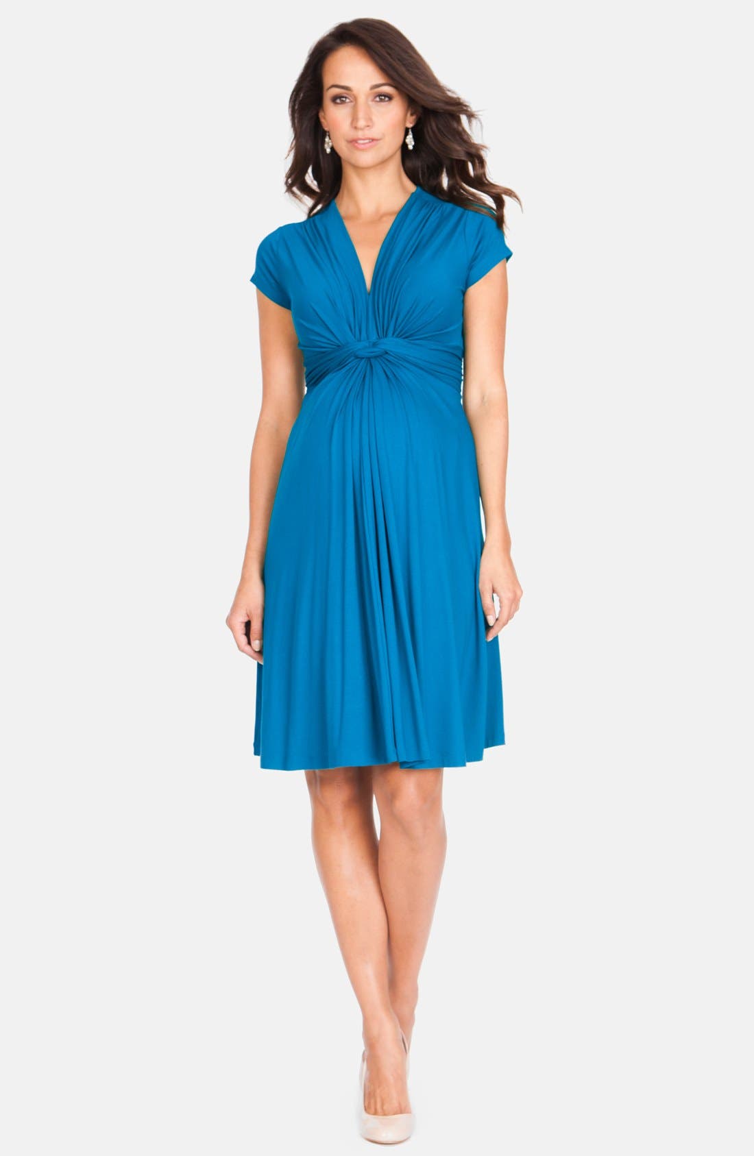 Seraphine 'Jolene' Front Knot Maternity Dress Nordstrom