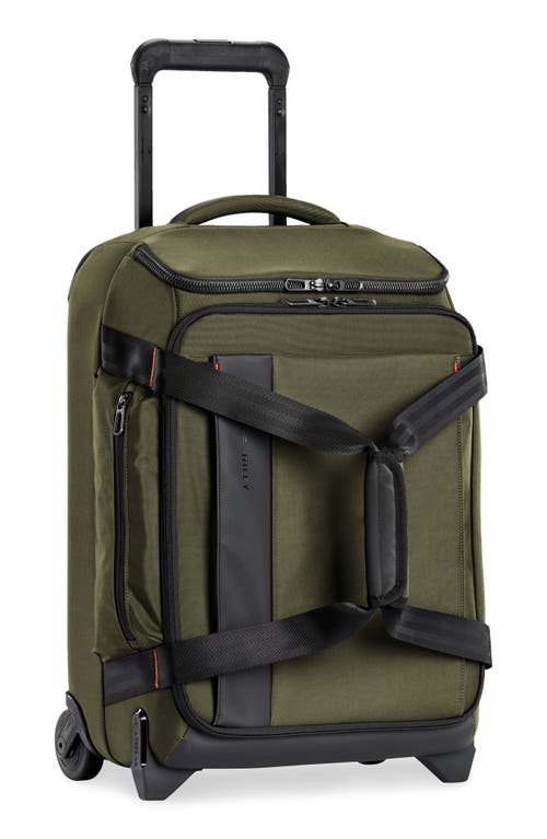 Briggs & Riley ZDX 21-Inch Carry-On Upright Duffle Bag in Hunter Green at Nordstrom