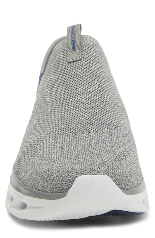 Shop Skechers Glide Step Swift Slip-on Sneaker In Gray/navy