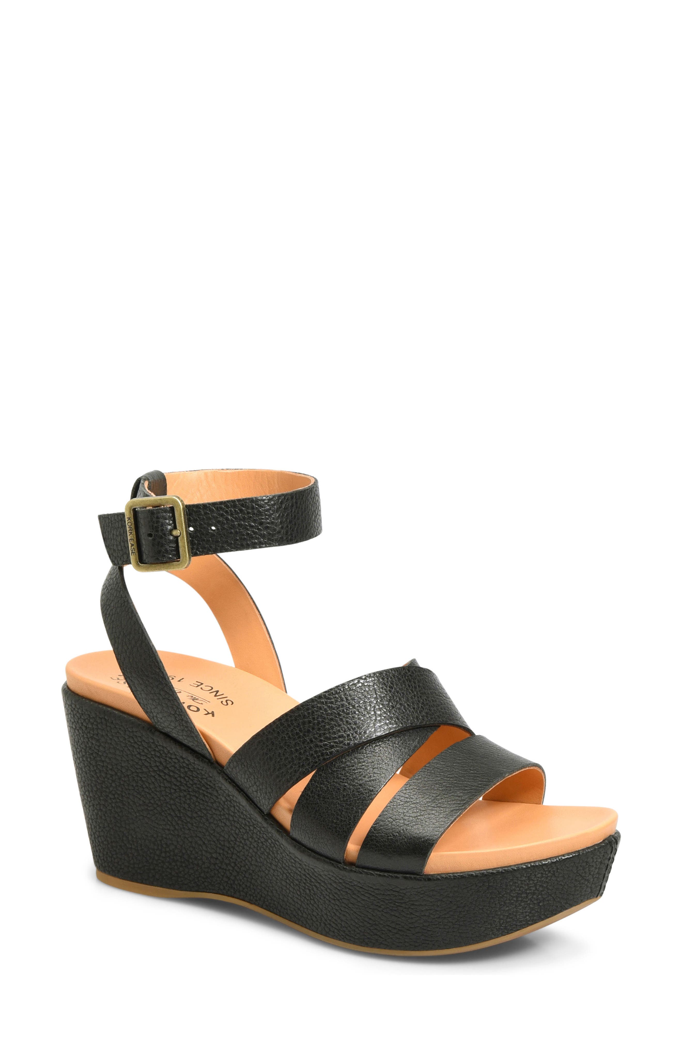 KorkEase® Amber Wedge Sandal (Women) Nordstrom