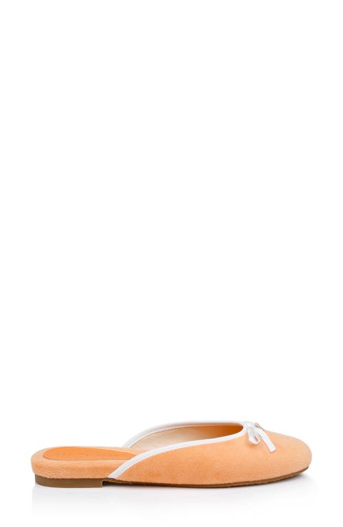 Dee Ocleppo Athens Terry-cloth Mules In Orange