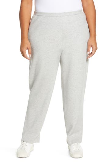 Vince Slim Fit Cashmere Pants In Heather Grey