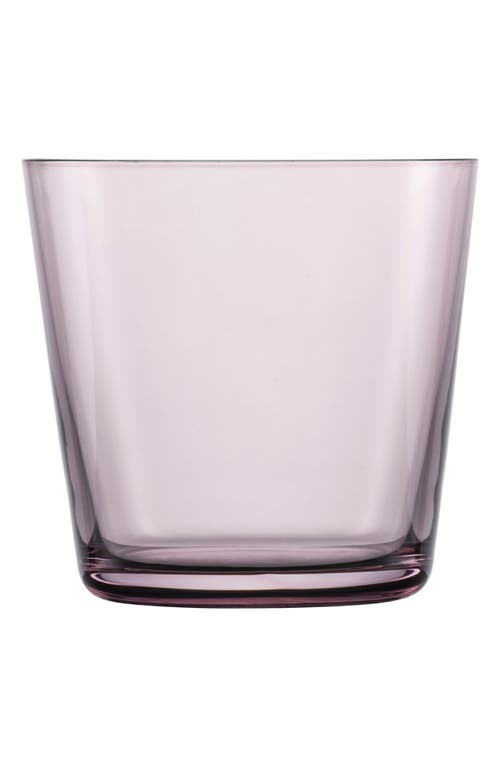 Fortessa Together Set Of 4 Tritan Crystal Double Old Fashioned Glasses In Lilac
