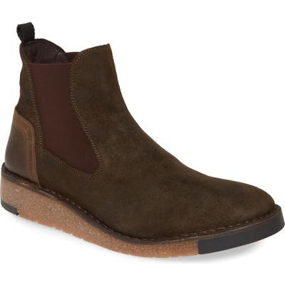 Fly London Serp Chelsea Boot, Green