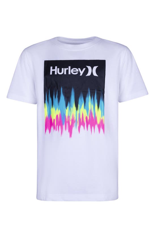 Hurley Kids' Ascended Ii T-shirt In White