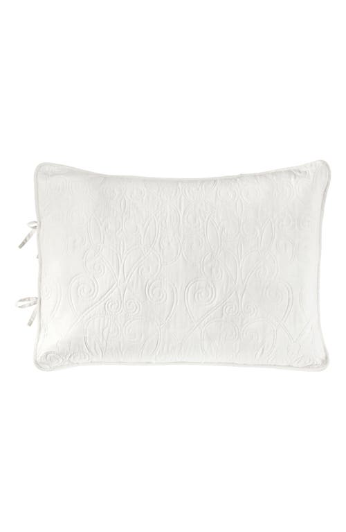Laura Ashley Felicity Twin Quilt & Sham Set In White