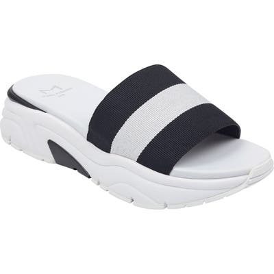 Marc Fisher Ltd Nessie Slide Sandal, Black