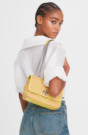 Small Kira Woven Chevron Convertible Shoulder Bag: Women's