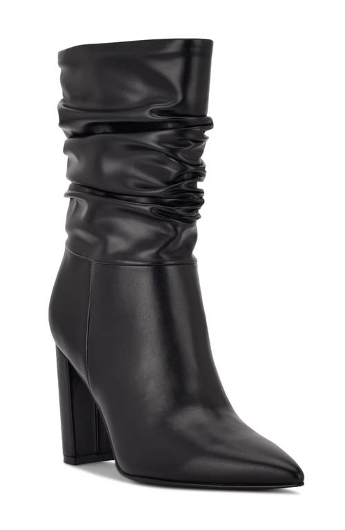 Nine West Denner Pointed Toe Bootie in Black 001 at Nordstrom, Size 7