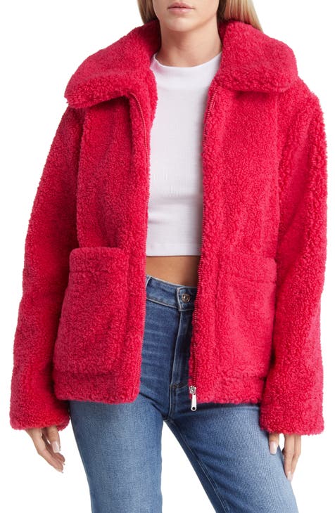 Ongemak beklimmen meel Women's Pink Fur & Faux Fur Coats | Nordstrom