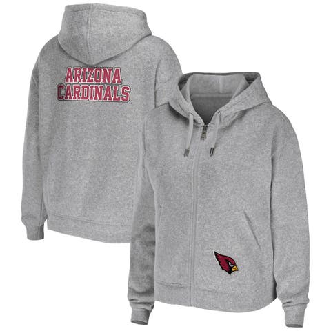 Starter Men's Heathered Charcoal Minnesota Vikings Primary Logo Full-Zip Hoodie - Heather Charcoal