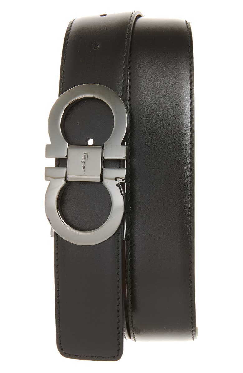 Salvatore Ferragamo Reversible Leather Belt | Nordstrom