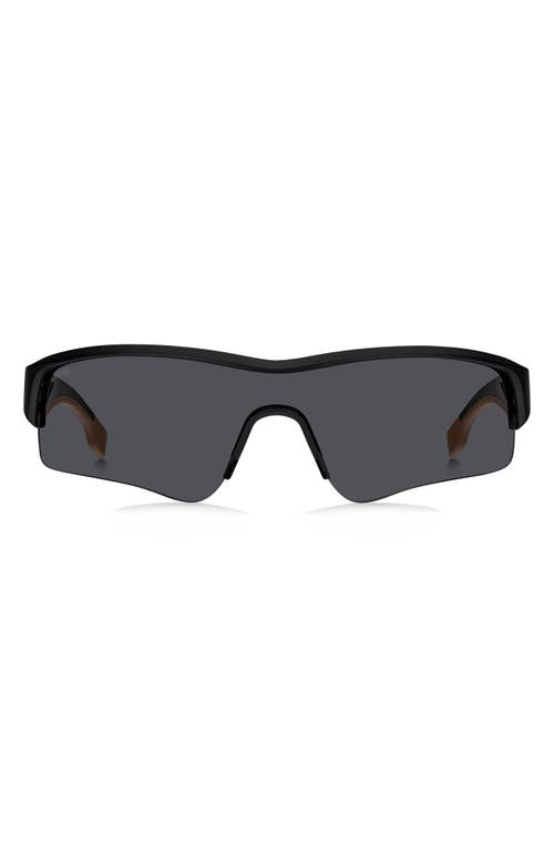 BOSS Shield Sunglasses in Black 