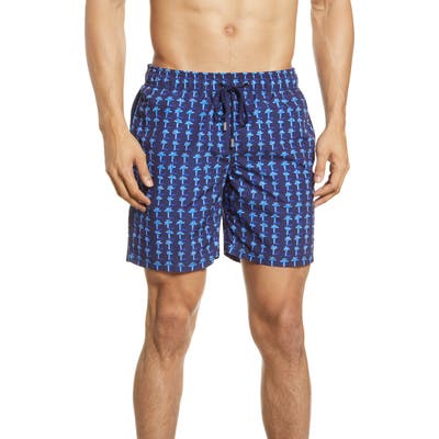 Bugatchi Swim Trunks, Blue