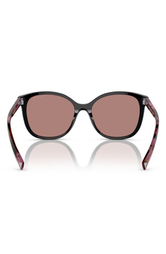 Shop Prada 53mm Square Sunglasses In Lite Brown