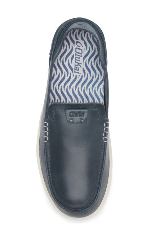 Shop Olukai Kakaha Slip-on In Lagoon/lagoon