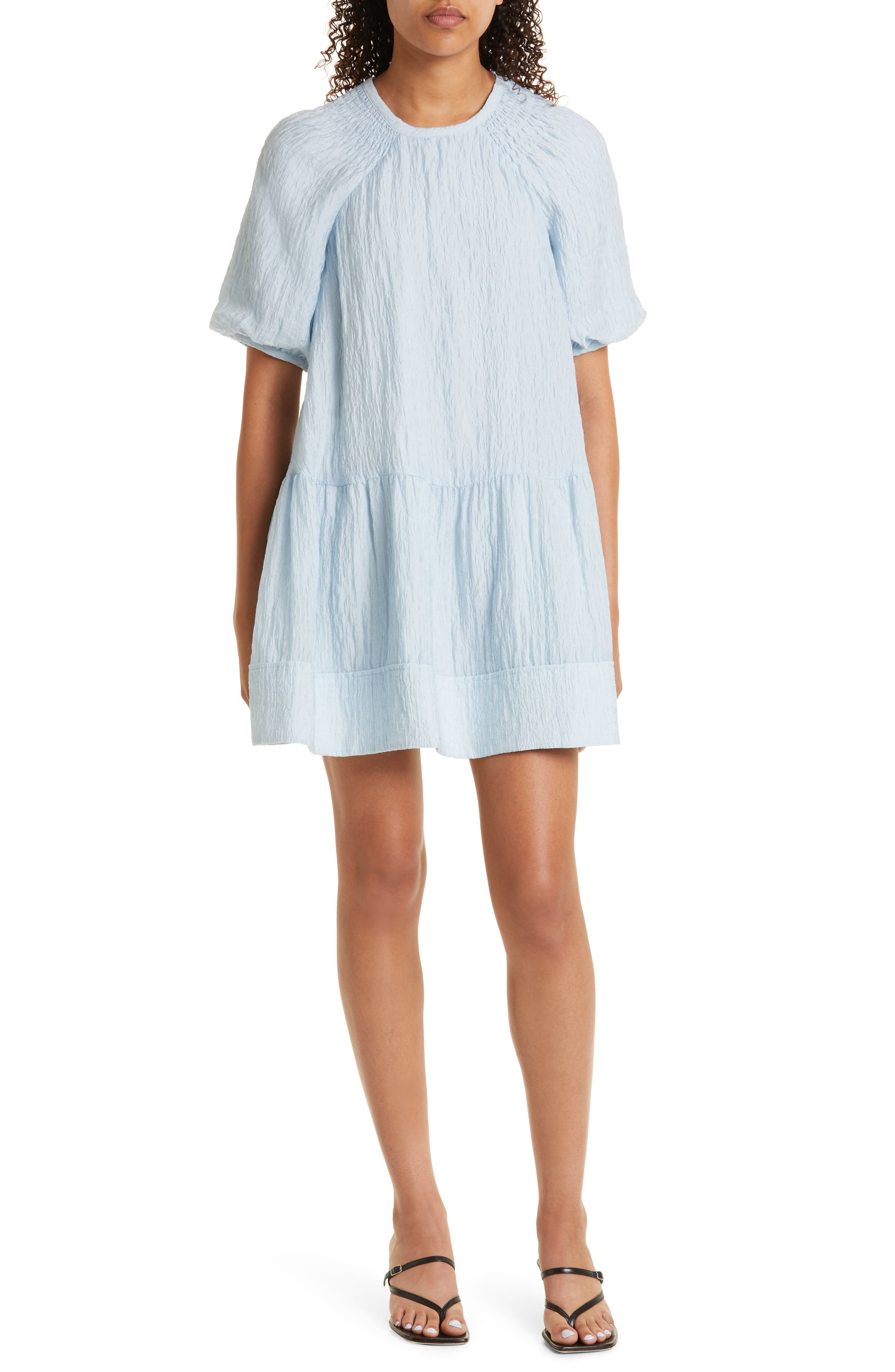 Club Monaco Puff Sleeve Cloud Dress 