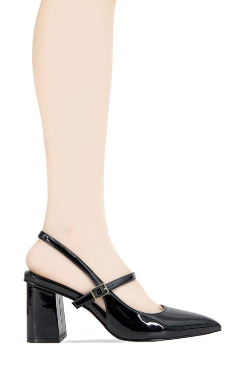 Bcbgeneration Women's Gillian Slingback Pointed Toe Pumps In Black