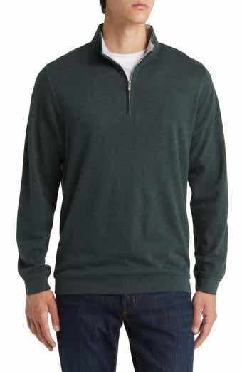 Men's black best sale quarter zip fleece