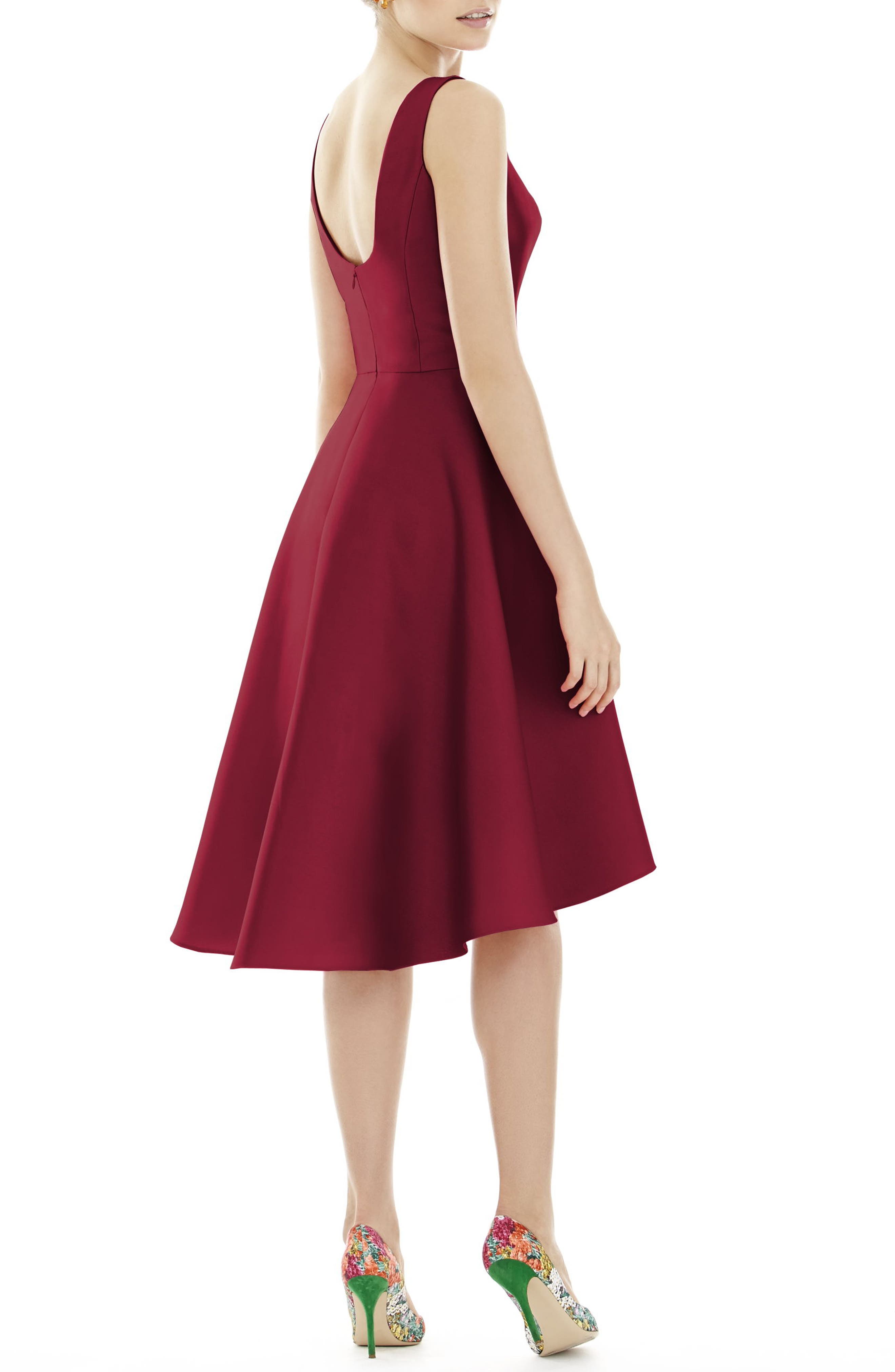 button front dress black