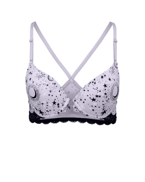Adore Me Anais Contour Demi Bra In Novelty Purple