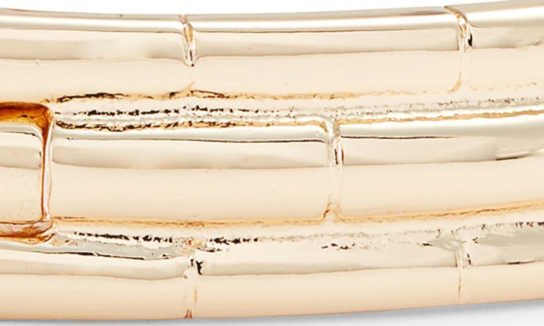 Shop Nordstrom Bamboo Link Stretch Bracelet In Gold