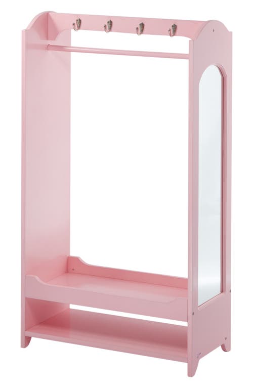 Teamson Kids Fantasy Fields Toy Clothing Rack with Storage in Pink at Nordstrom