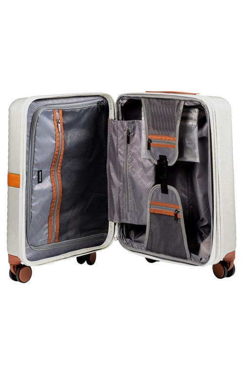 Champs Vintage Ii 20-inch Hardside Spinner Carry-on In Ivory