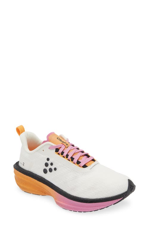 Shop Craft Endurance 2 Running Shoe In Ash White/fuchsia