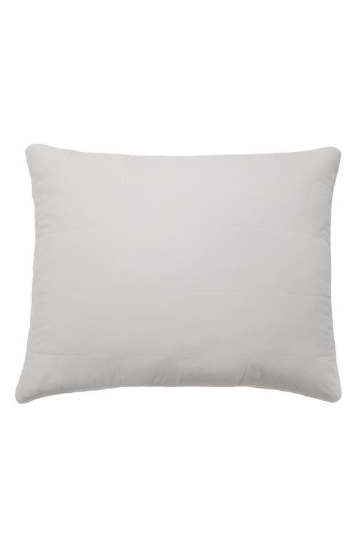 Pom Pom at Home Amsterdam Velvet Cotton Big Pillow in White at Nordstrom