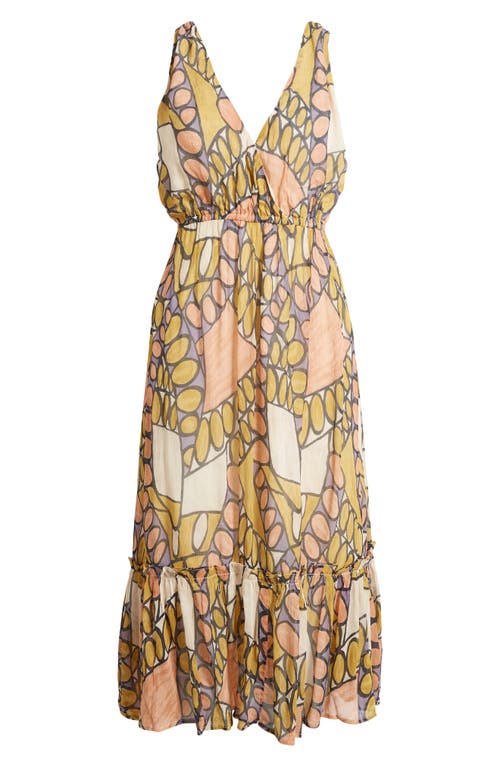 Shop Cleobella Kay Midi Dress In Saguaro Print