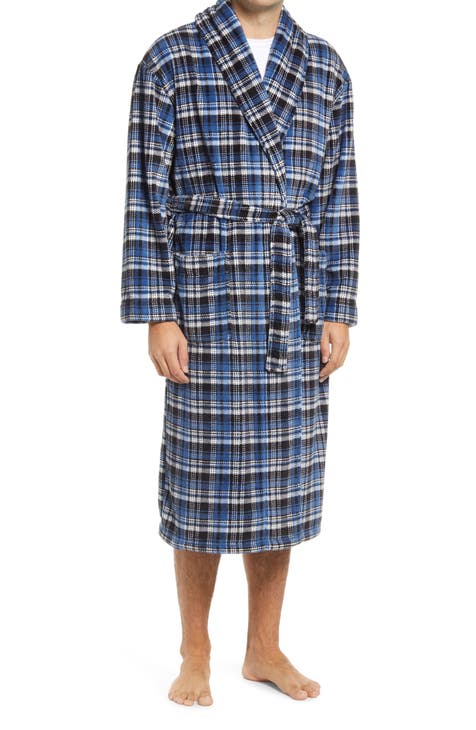 Tidings Traditional Plaid Plush Robe