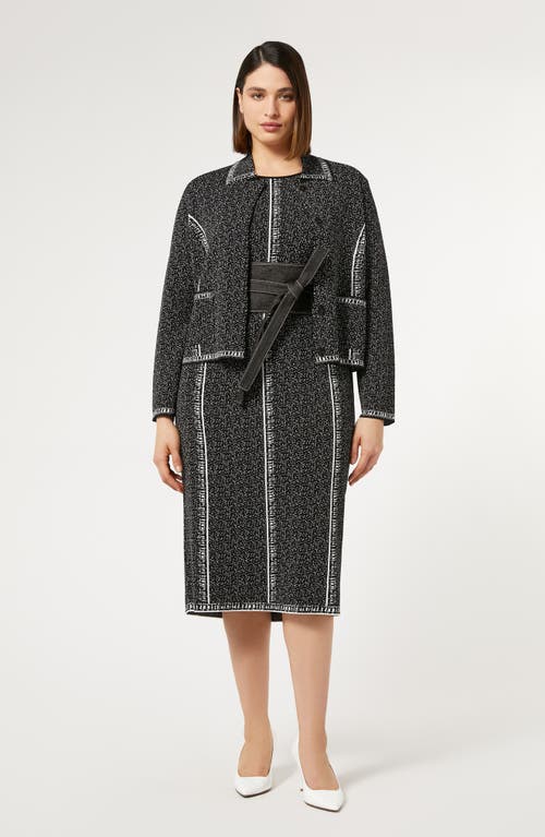 MARINA RINALDI MARINA RINALDI TANTALO LONG SLEEVE KNIT DRESS
