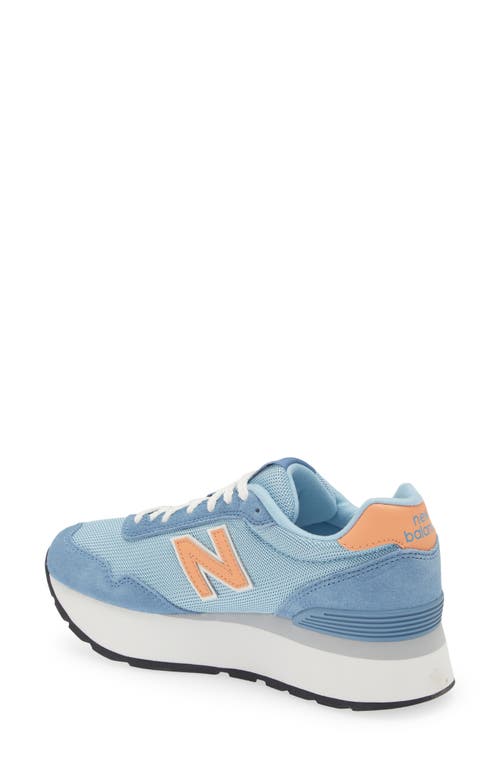 New Balance 515h Platform Sneaker In Chrome Blue/heron Blue