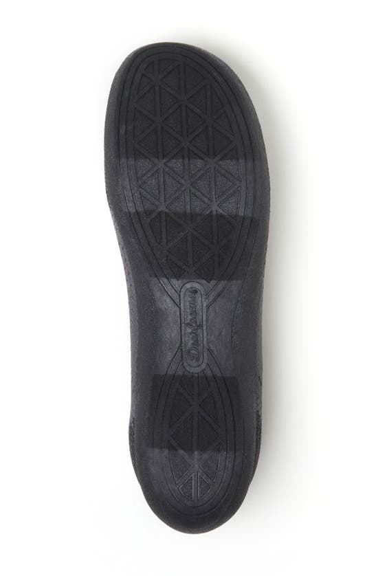 Dearfoams Misty Ballet Flat In Black Multi