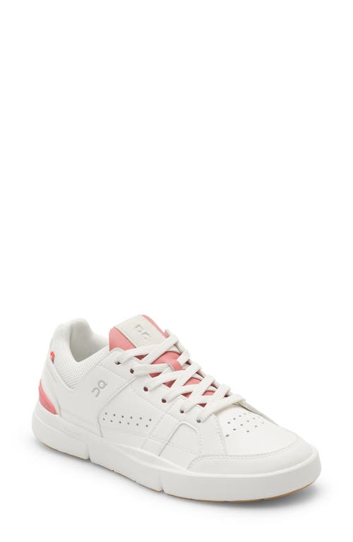 On The Roger Clubhouse Tennis Sneaker In White/rosewood