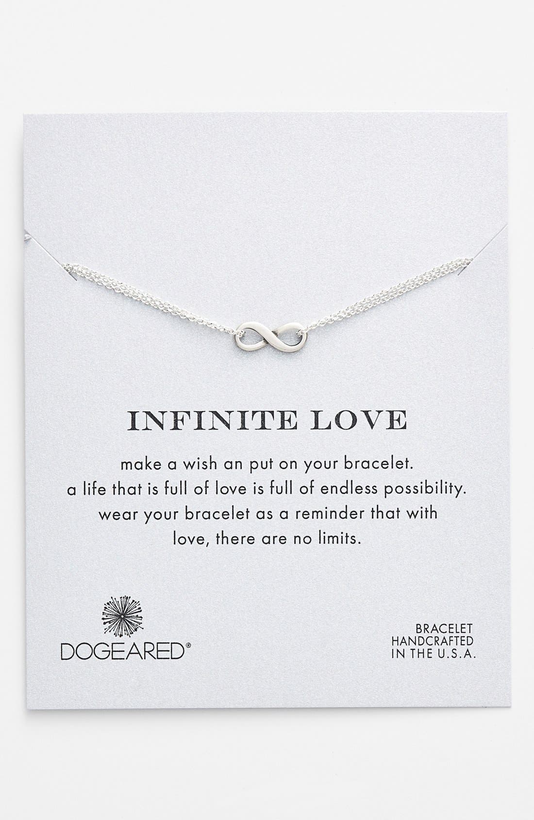 Dogeared 'Infinite Love' Boxed Bracelet Nordstrom