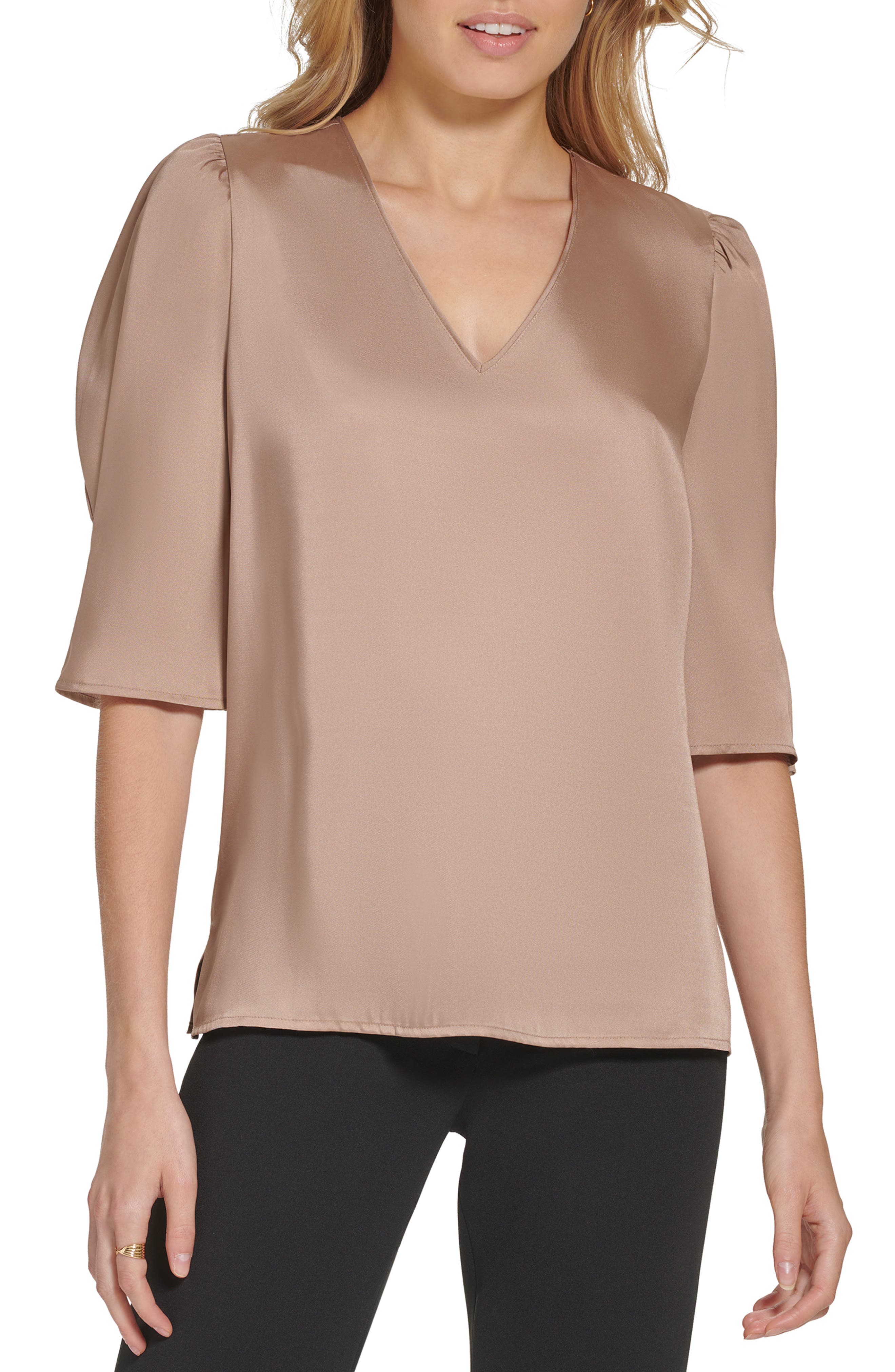 dkny tops blouses