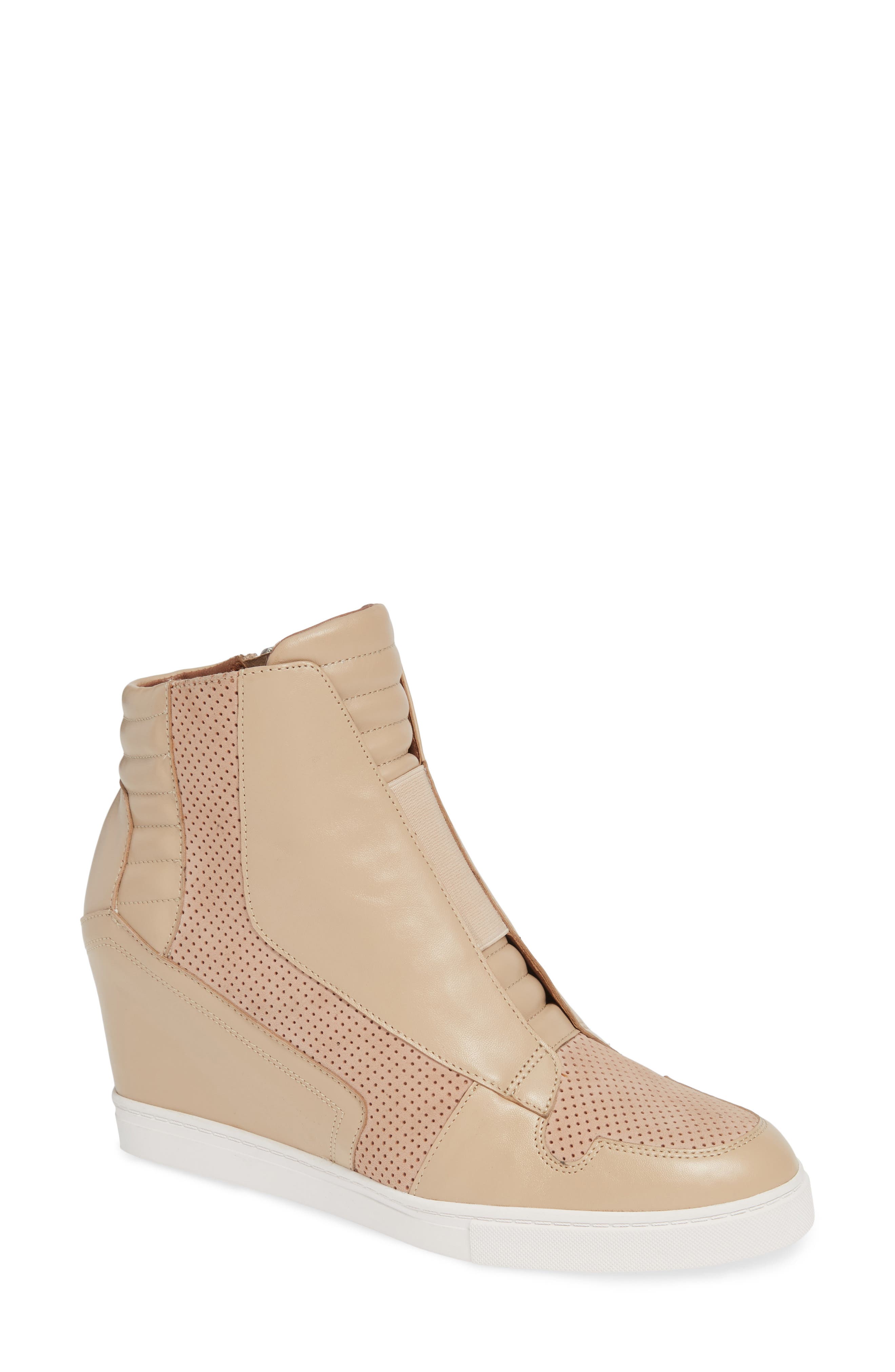 Linea Paolo Filipa Wedge Sneaker- Pink