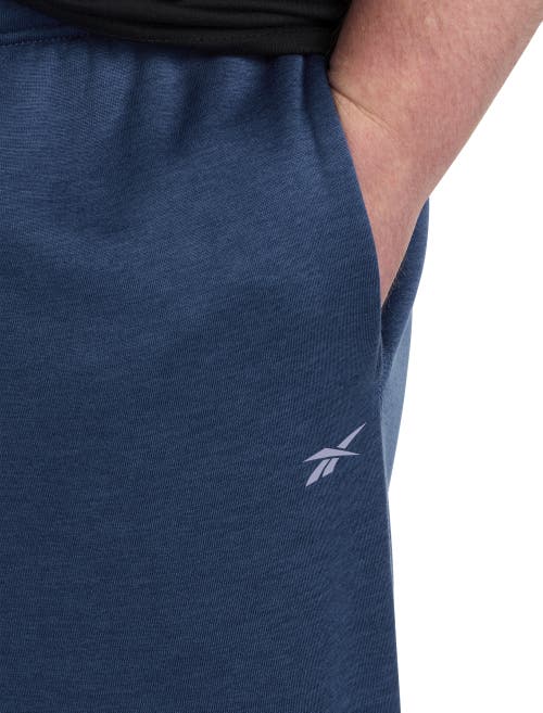 Reebok Performance Athletic-fit Joggers In Collegiate Navy