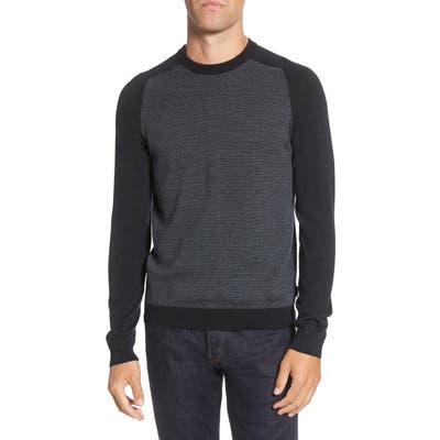 Ted Baker London Stripe Crewneck Sweater