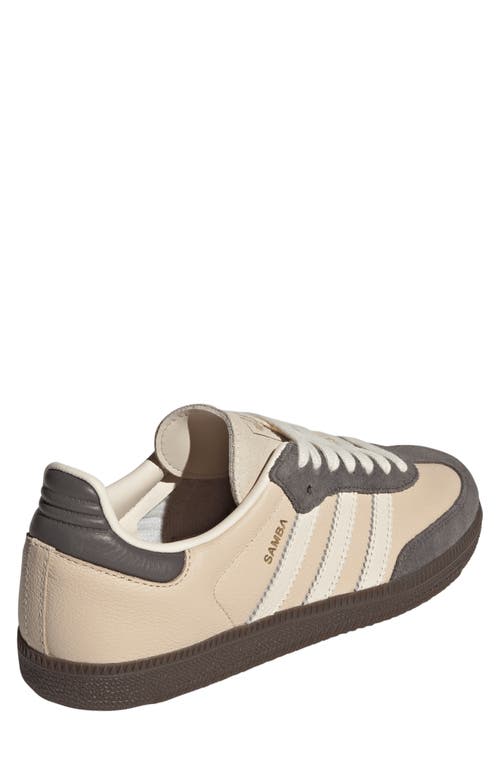 Shop Adidas Originals Adidas Samba Sneaker In Crystal/cream/charcoal