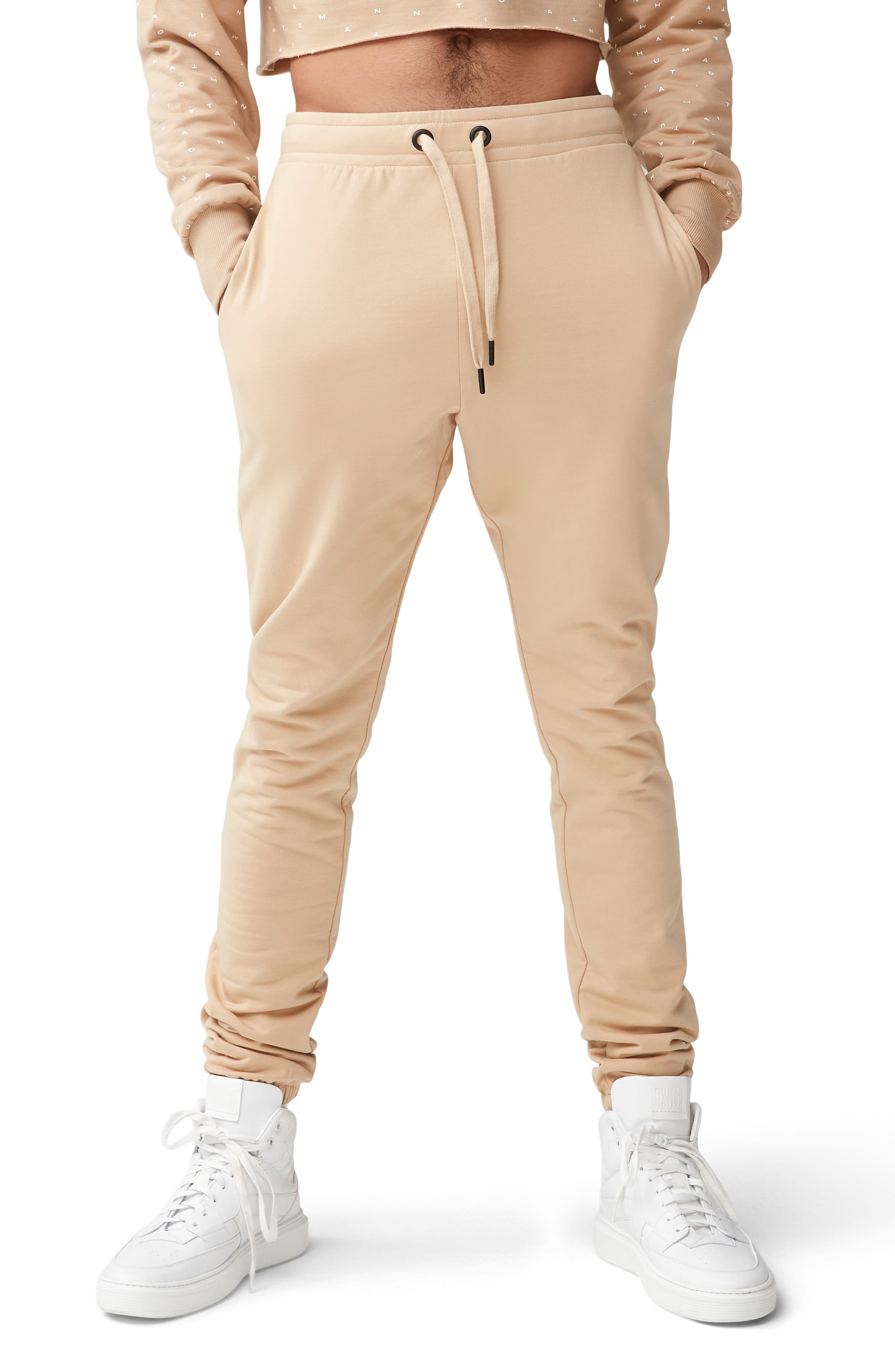 HUMAN NATION Gender Inclusive Movement Organic Cotton Blend Joggers