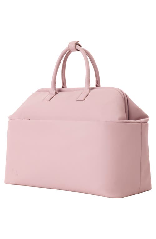 Shop Beis Béis The Wicked Faux Leather Weekend Bag In Pink