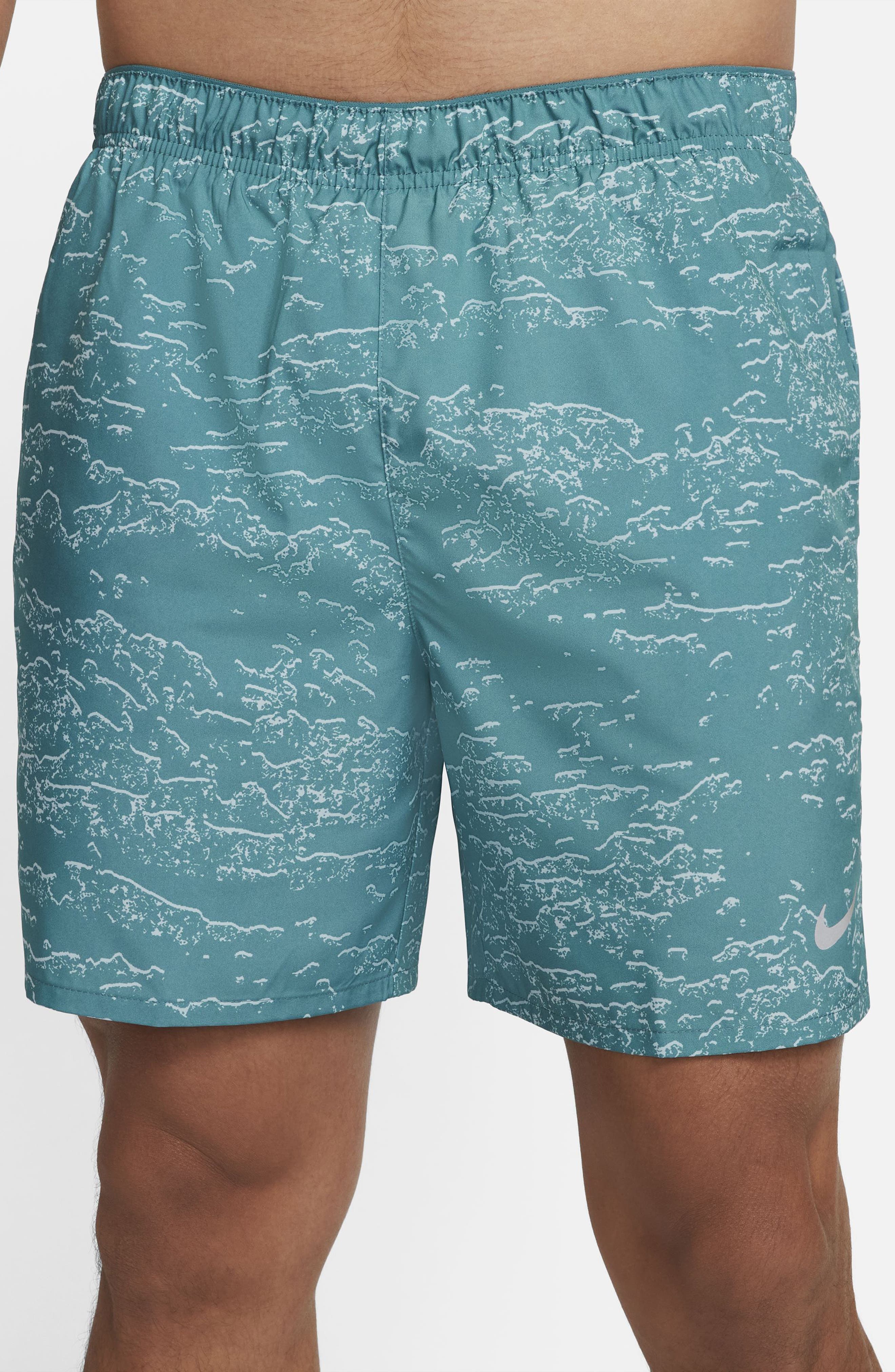 Nike abstract-pattern Print Track Shorts - Farfetch