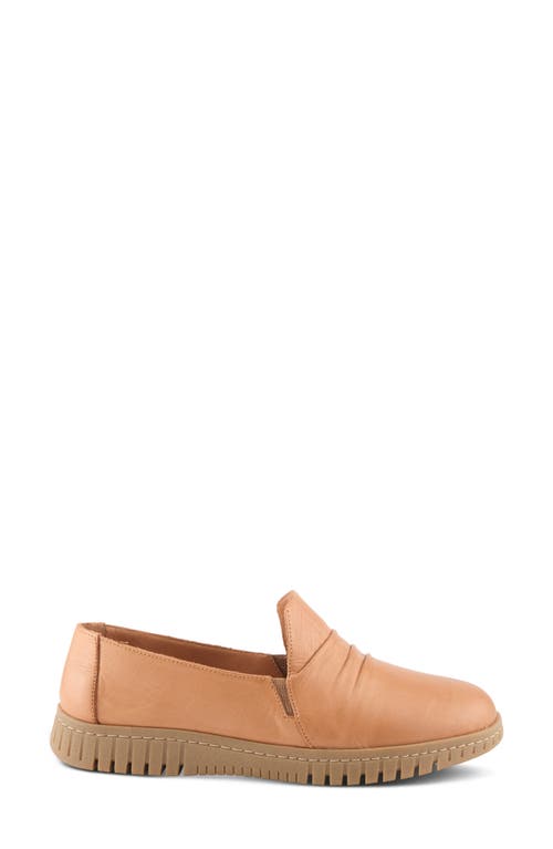 Spring Step Patton Loafer In Camel