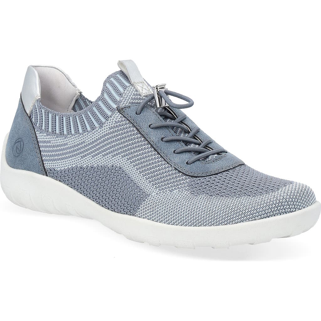 Remonte Live 18 Knit Sneaker In Gray