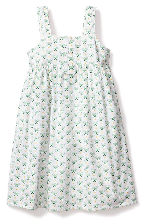 Petite Plume Kids' Print Sleeveless Nightgown Match Point at Nordstrom,