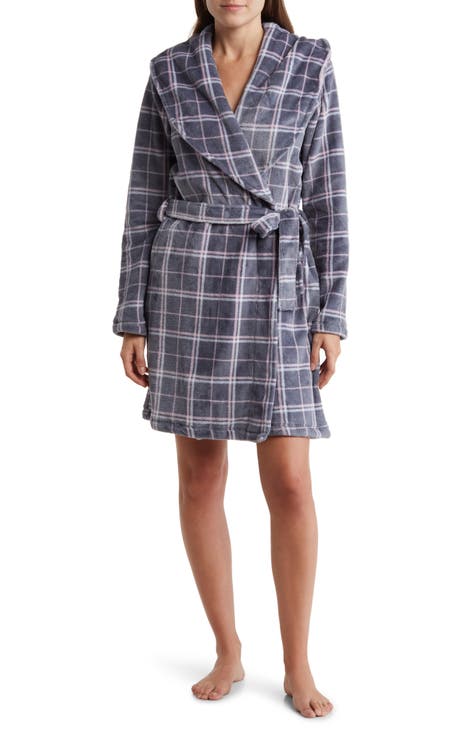 Special Touch Plaid Robe